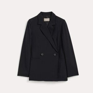 Everlane Women's Drapey Blazer in Black, Size 2
